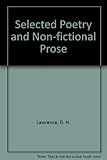 D. H. Lawrence : Selected poetry and non-fictional prose