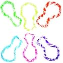 Plastic Two Color Lei