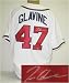 Tom Glavine Autographed/Hand Signed Atlanta Braves Majestic Baseball Jersey