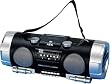 AEG SRR 4317 CD/MP3 Radio (MP3 Line In Adapter Kabel, 4 Breitband-Lautsprecher) schwarz