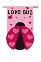 Love Bug Flag (Garden Size)