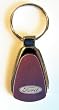 Ford Chrome/Pink Teardrop Keychain - Made In USA!