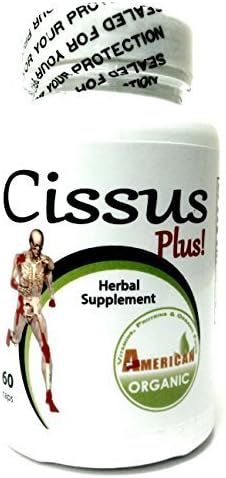 Cissus Plus, 60 Caps,blend, Cissus Quadrangularis,turmeric,ginger, Maca,boswelia,uncaria Tormentosa,msm,chonditrin,hyaluronic Acid,glucosamine by Amerorganic