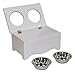 APetProject Small Pet Food Server & Storage Box (Winter White) *Limit 1 PER Order*
