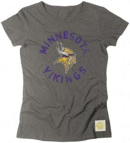 Minnesota Vikings Charcoal Storm Ladies / Women's T-Shirt Small