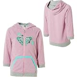 Roxy Skip A Beat Full-Zip Hooded Sweatshirt - Girls' Tulle Stripe, S