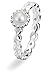SPINNING Jewelry Damenring 925 Sterling Silber MAX *PURE ROMANCE*Pearl