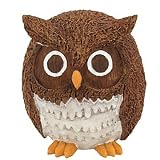 Home Grown from Enesco Coconut Owl Figurine 2.5 IN