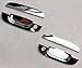 MAXMATE Fits 94-01 Dodge Ram Pickup Chrome 2 Doors Handle Cover with Passenger Side Keyhole