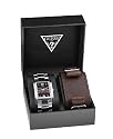 GUESS Men's Copper Dial Interchangeable Bracelet Watch Box Set