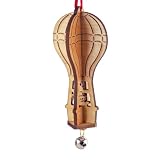 Advent Ornaments HOT AIR BALLOON, Laser Cut Wood Christmas Tree Ornament 3-D