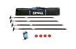 ZipWall ZipPole ZP4 Low Cost Spring Loaded Pole, 4-Pack Kit with Carry Bag