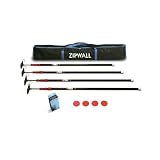 ZipWall ZipPole ZP4 Low Cost Spring Loaded Pole Kit with Carry Bag ~ ZipWall