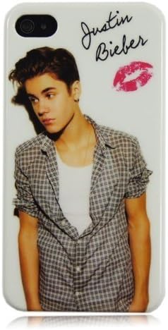 eBayke Justin Bieber Belieber Pattern L-V05 Snap-on Crystal Hard Skin Case Cover Protector Accessory for Apple iPhone 4 4G 4S