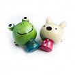 [Sweet Frog & Rabbit] - Brooch / Brooch Pin / Animal Pin Brooch