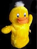 Yellow Ducky Duck Duckie Plush HAND PUPPET