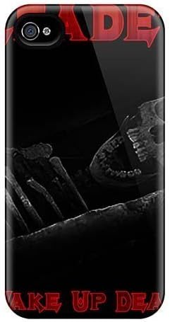 Shockproof Hard Cell-phone Case For Iphone 4/4s (hMI5524pyVF) Unique Design Trendy Megadeth Band Pattern