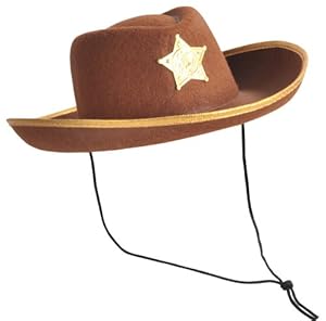 Happy Boys - 59226 - Accessoire Déguisement - Chapeau de Cowboy 59226