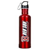 Boston Red Sox MLB 26oz Red Stainless Steel Water Bottle