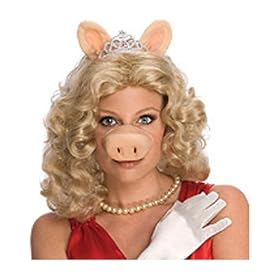The Muppets Miss Piggy Mask for Halloween Costume