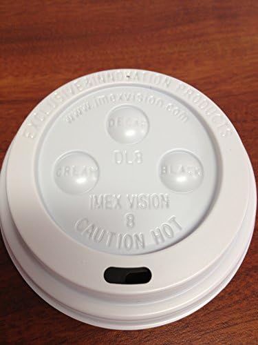 Dome Lid for 8oz Hot Paper Cup White/1000 ct.