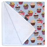Cupcake Receiving Blanket