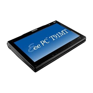 Asus Eee PC T91MT-PU17-BK 8.9-Inch Intel Atom Netbook Computer (Black)