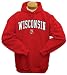 Apparel : Wisconsin Badgers Mascot One Hooded Sweatshirt