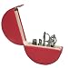 RED Rowallan of Scotland Carla 6 Piece Manicure Set