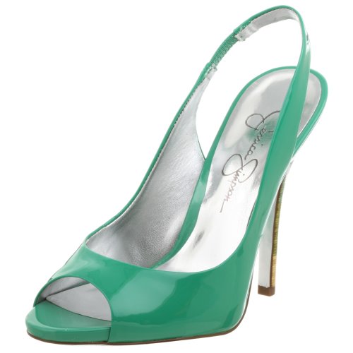 41 KLaRET%2BL Buy Jessica Simpson Womens Hardy Peep Toe Slingback,Jade,7 M US