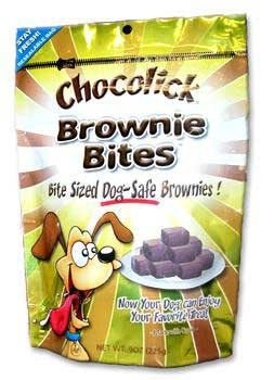 More image 2PK Chocolick Brownie Bites 9oz (Catalog Category: Dog / Dog Treats)