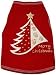 I See Spot IS-928525S Tank -Merry Christmas - Red- Small