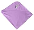 Baby Bambu Natural Baby Hooded Blanket, Orchid