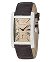 Emporio Armani Watch, Men's Brown Leather Strap AR0154