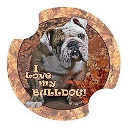 Bulldog Carsters - Coasters for Your Car