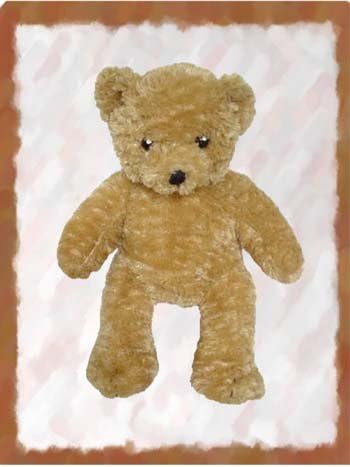 Teenie Teddies Beige Bear 7" - Make Your Own Stuffed Animal Kit
