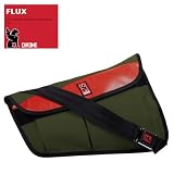 【CHROME ＵＴＩＬＩＴＹ BAGS】メッセンジャーバッグ FLUX OLIVE/RED 左かけの画像