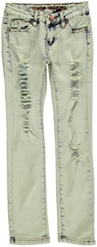 #VIP Jeans Big Girls' "Rip 'n' Repair" Jeans - sand, 10