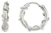 Sterling Silver Tiny Hoop Earrings, 1/8