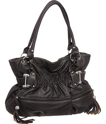 Ruched Leidy Satchel