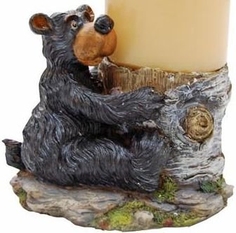 Willie Black Bear Hugging Holder 5
