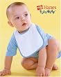 Hanes Infant Bib 75% Cotton 25% Polyester Terry