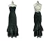 Victorian | Gothic Romace Fishtail Long Black Dress Xl