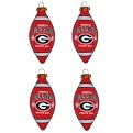 Georgia 4-Pk Ornament Set