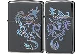 ZIPPO ジッポー　ドラゴンフェニックスペア　ブラックミラー/引越し/新生活/プレゼント/母の日/新年会/父の日 ブルガリ ミラー