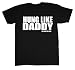 NAUGHTY TODDLER T-SHIRTS - HUNG LIKE DADDY TODDLER SHIRT! BIKER BABY TOPS - FUNNY NAUGHTY KIDS T-SHIRTS! FITS BOYS 2, 3 AND 4T!