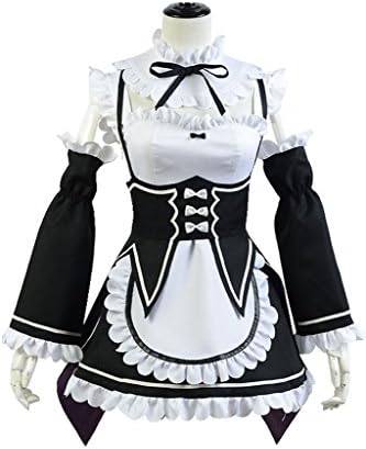 Kucos Re Life In a Different World From Zero Manga Rem Maid Dress Cosplay Costume