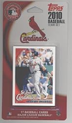 2009 & 2010 Topps St. Louis Cardinals Baseball Cards Team Set Lot - Over 40 Cards!! Lot Includes Albert Pujols, Ryan Franklin, Skip Schumaker, Kyle Lohse, Tyler Greene, Colby Rasmus, Jason LaRue, Adam Wainwright, Matt Holliday, Yadier Molina & more!