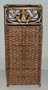 20" Iron & Rattan Decorative Pineapple Umbrella / Cane Stand