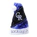 Colorado Rockies HIMO Colorblock Santa Hat